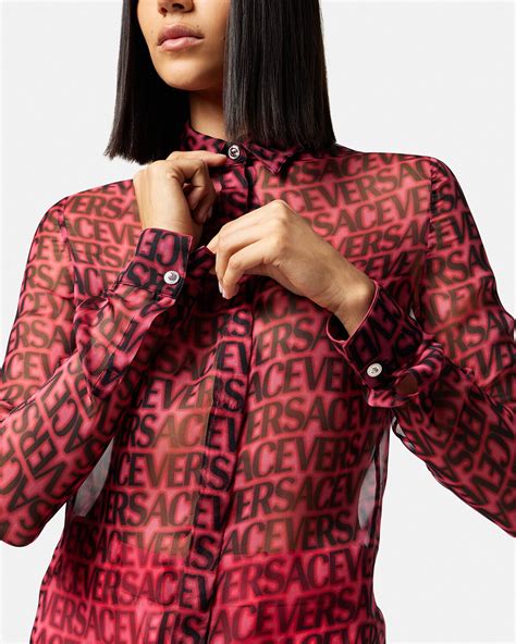 versace satin hemd